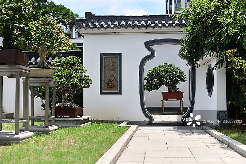 苏式园林图片素材