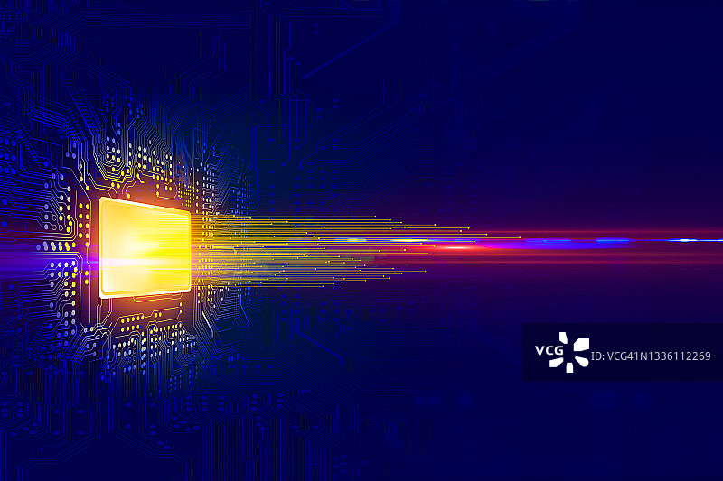 3D技术图解：指纹扫描仪集成到印刷电路中，释放二进制代码图片素材