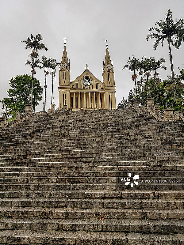 大教堂的楼梯图片素材