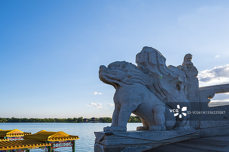 石狮子图片素材