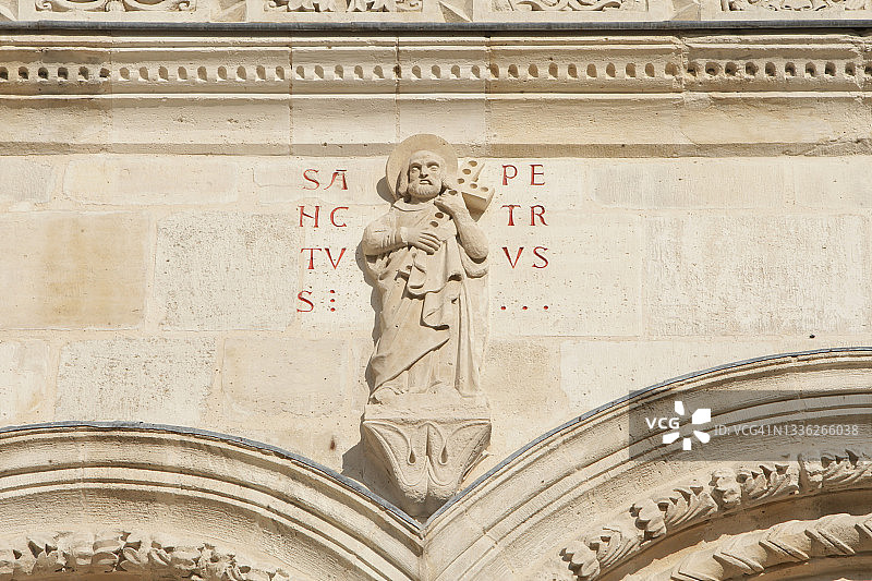 法国圣丹尼斯大教堂图片素材