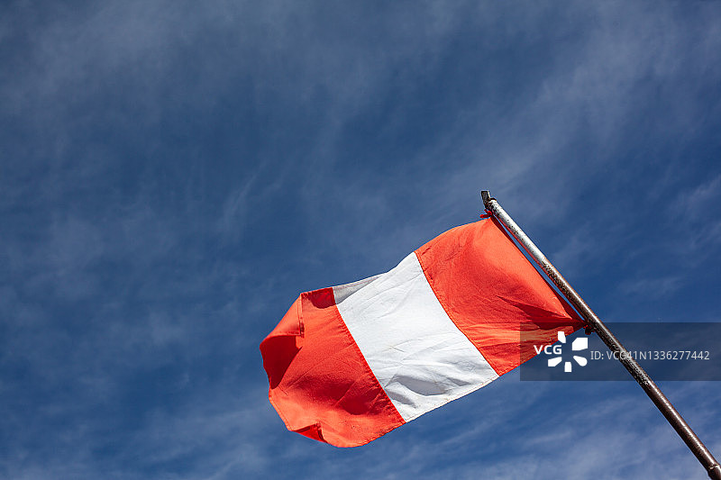 秘鲁国旗图片素材