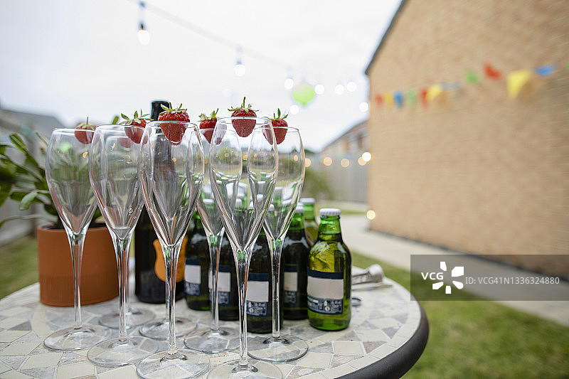 为客人准备的酒精饮品图片素材