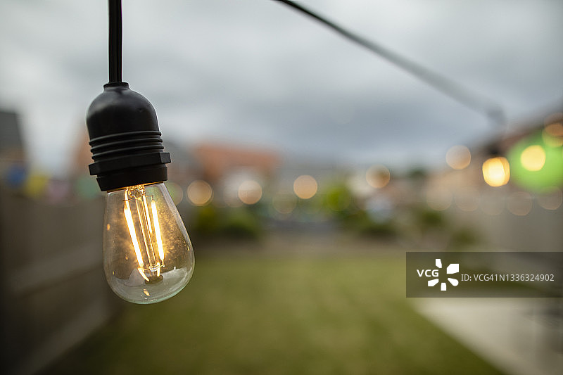 悬挂式灯泡图片素材