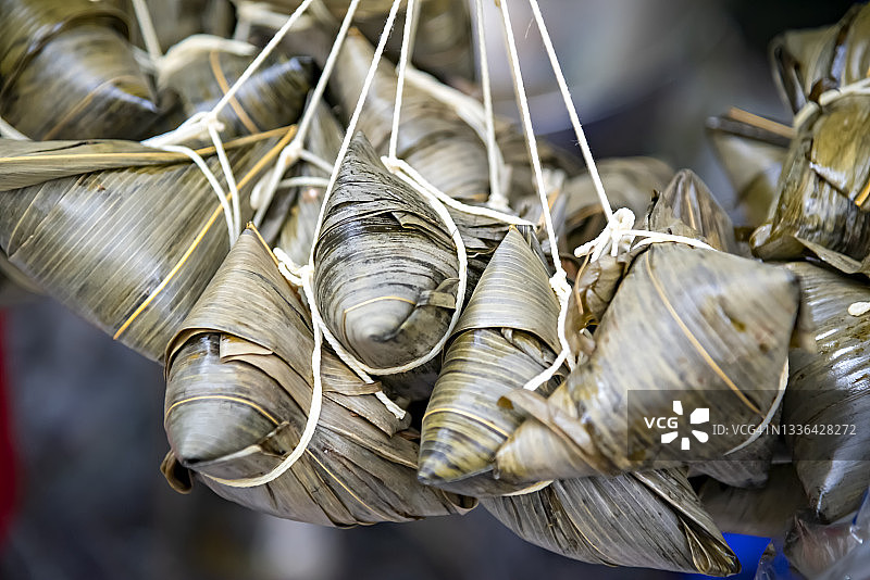 端午节吃粽子的传统习俗图片素材