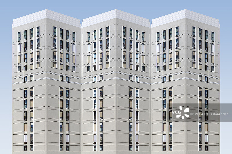 对称建筑图片素材