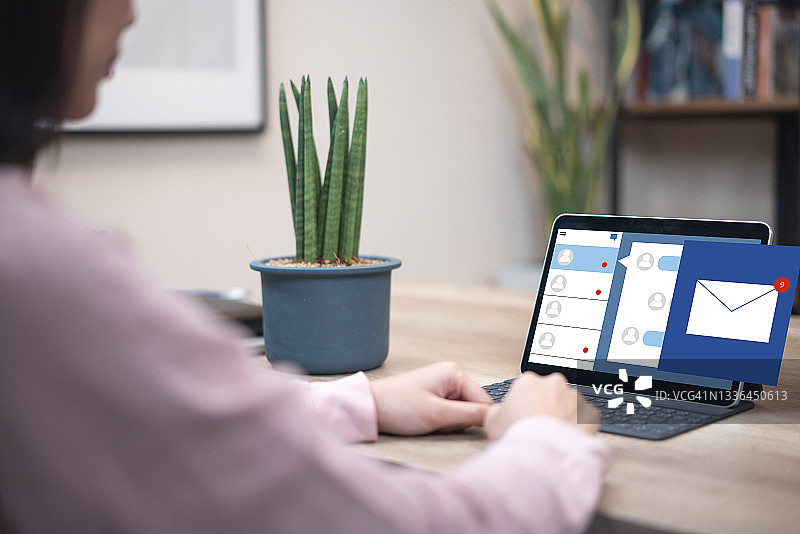 邮件通信连接信息图片素材