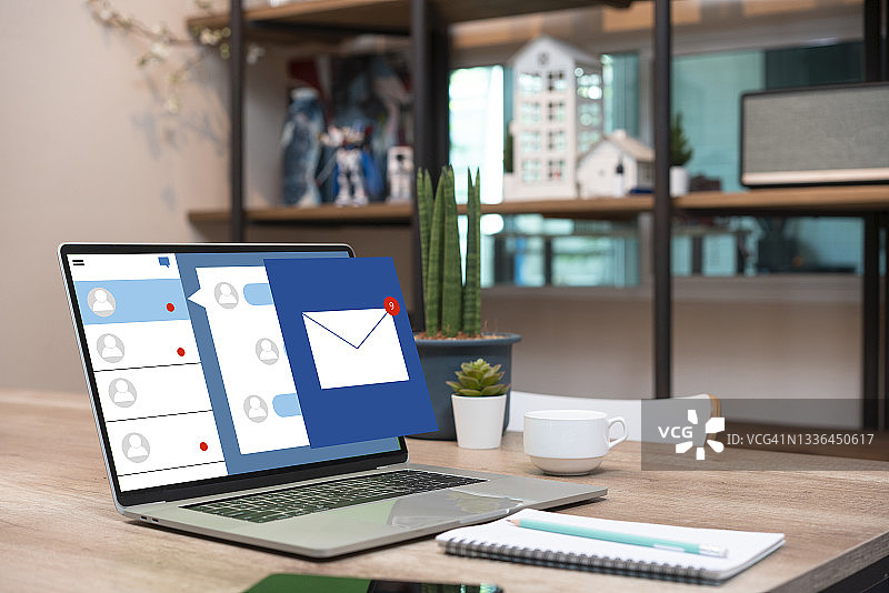 邮件通信连接信息图片素材