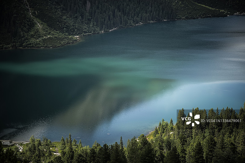 山岳湖泊风光图片素材