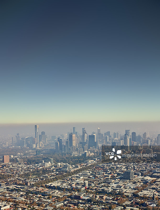 墨尔本城市航拍景观图片素材