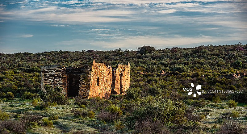 北开普省废弃的小屋图片素材