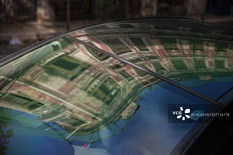 累西腓老城街头摄影图片素材