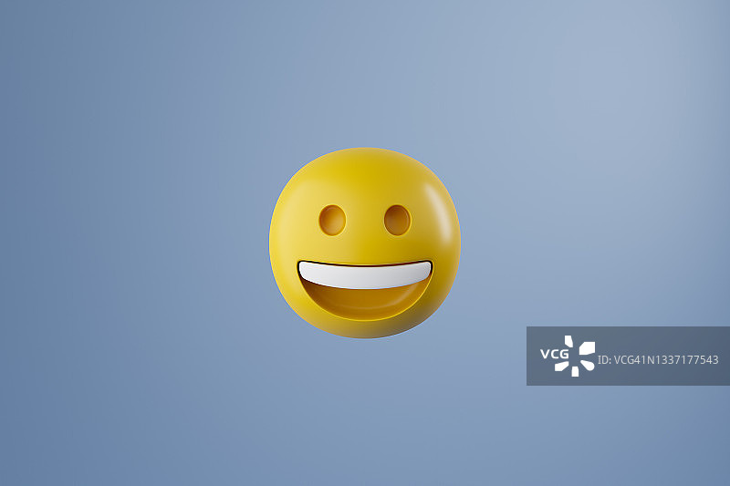 黄色微笑圆形表情符号电脑图像图片素材