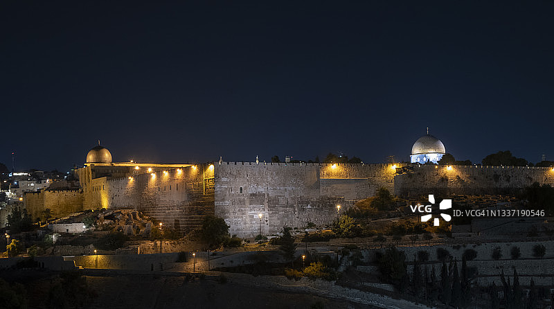 耶路撒冷圣殿山图片素材