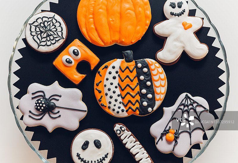 万圣节饼干图片素材