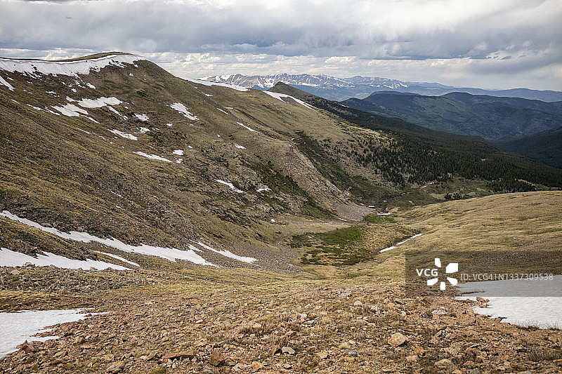科罗拉多埃文斯山荒野风景图片素材