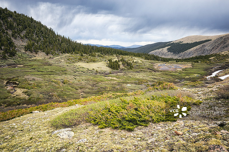 科罗拉多埃文斯山荒野风景图片素材
