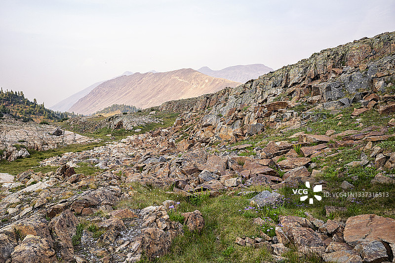 科罗拉多州圣十字荒原风光图片素材