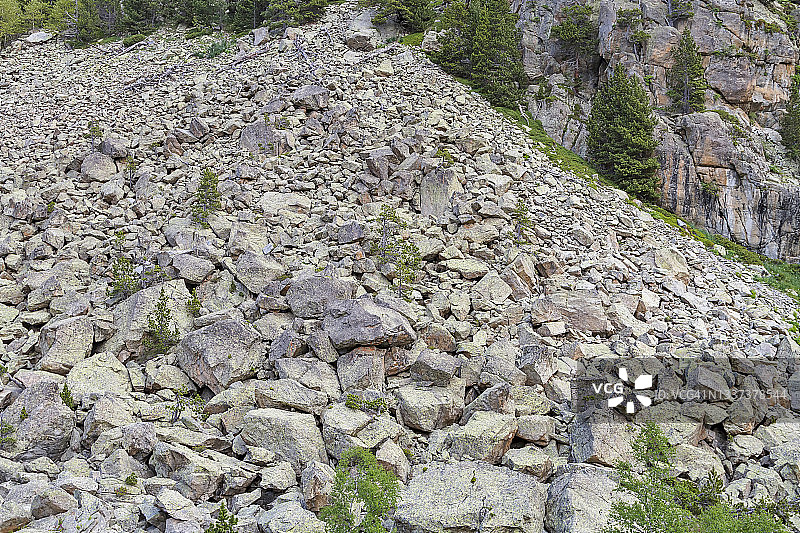 岩石沉积图片素材