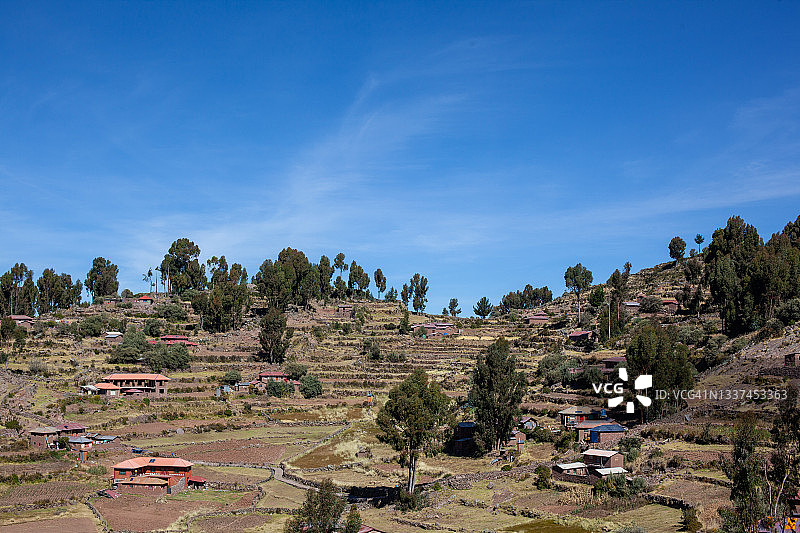 的的喀喀湖塔基列岛旅游摄影图片素材