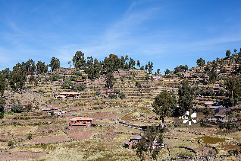 的的喀喀湖塔基列岛旅游摄影图片素材