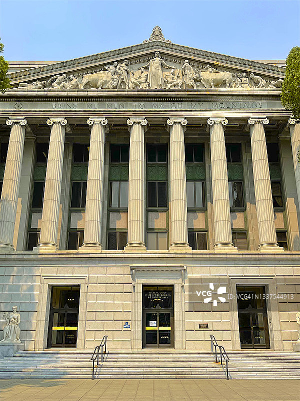 萨克拉门托国会商场昂鲁大厦外立面图片素材