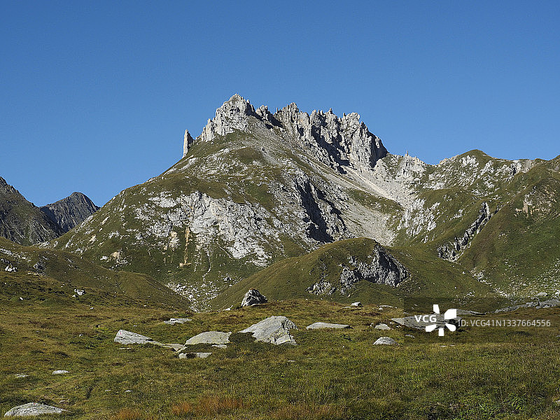 圣玛丽山谷鸽子山口景色图片素材