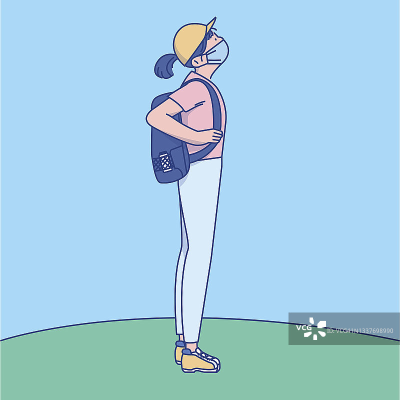 口罩，旅行图片素材