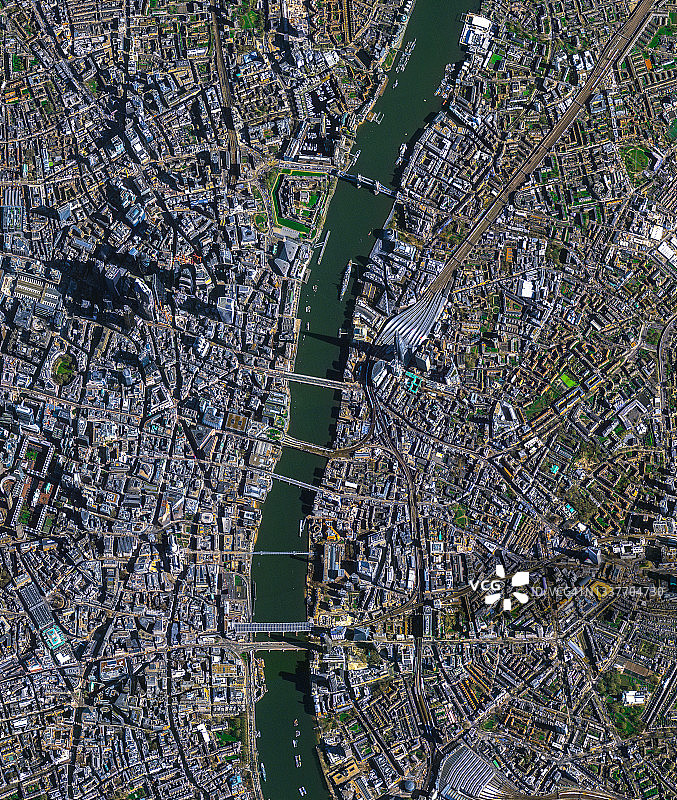 卫星图像：白俄罗斯明斯克图片素材