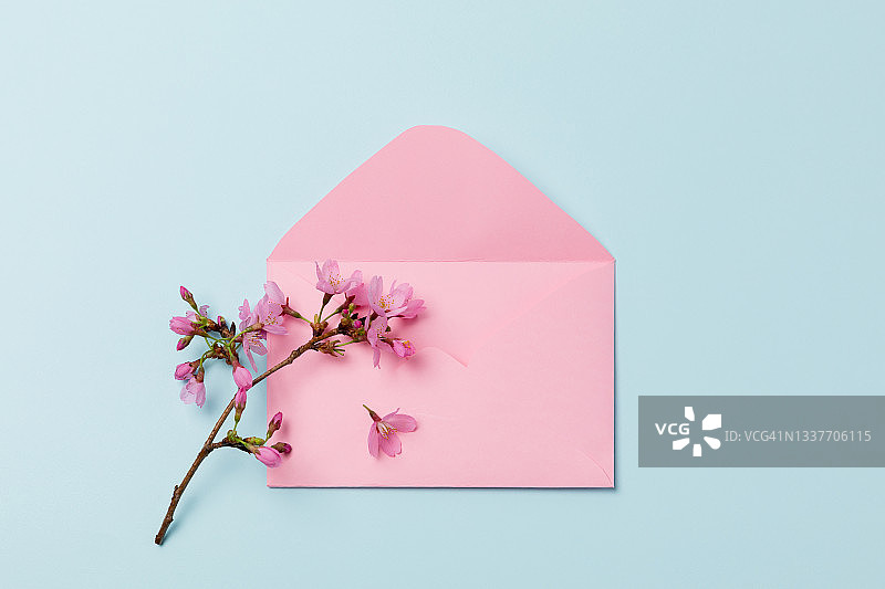 春天的信图片素材