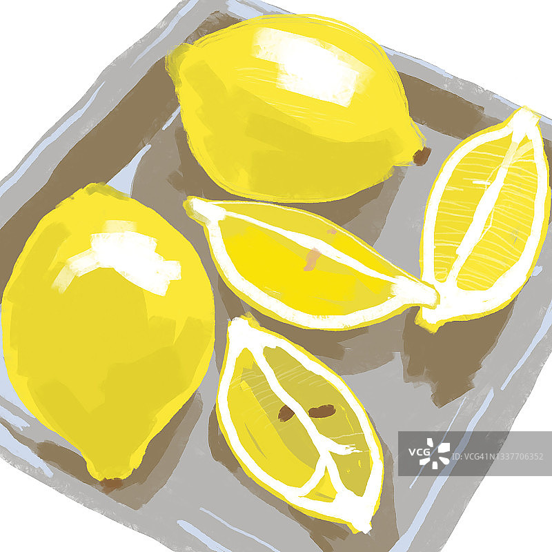 柠檬图片素材