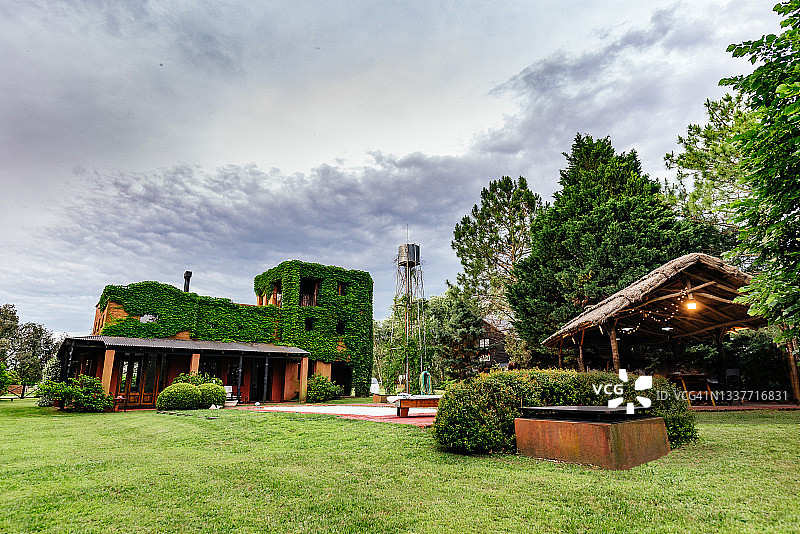 阿根廷的乡村别墅图片素材