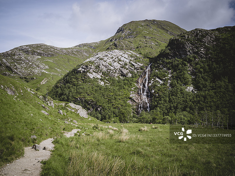英国苏格兰高地尼维斯峡谷图片素材