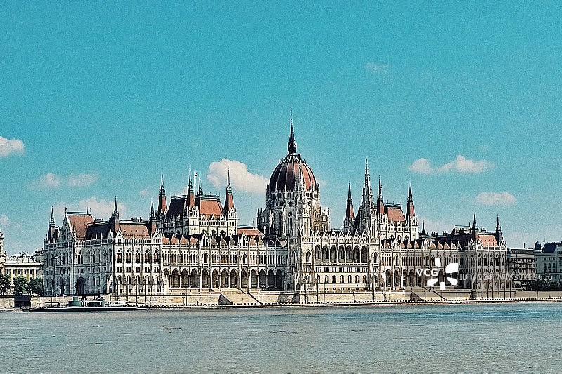 布达佩斯匈牙利国会大厦图片素材