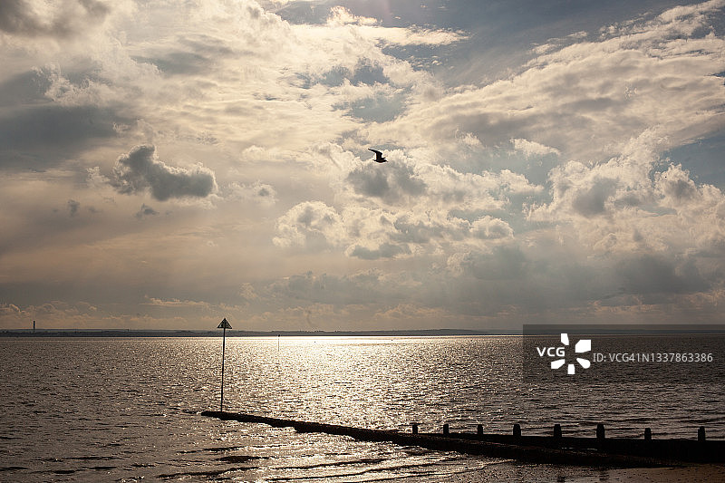 绍森德-翁-海滩图片素材