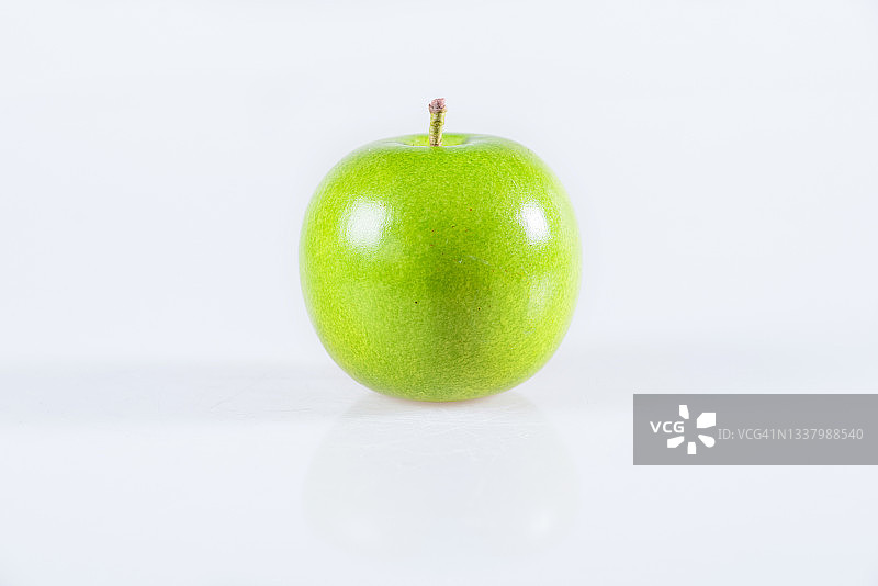 新鲜青苹果图片素材