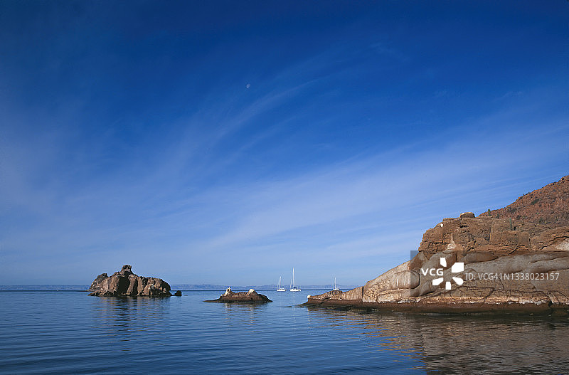 墨西哥南下加利福尼亚州：圣埃斯皮里图岛图片素材