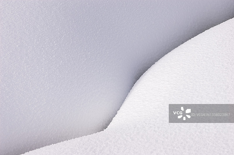 怀俄明州黄石国家公园的积雪图片素材