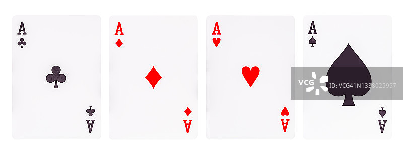 白色背景上的A牌图片素材