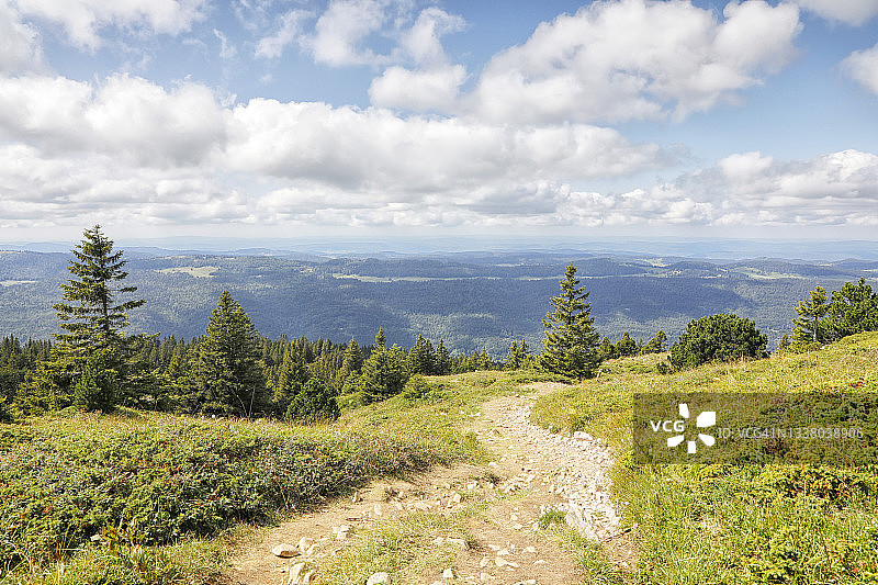 法国汝拉山脉内日峰景观图片素材