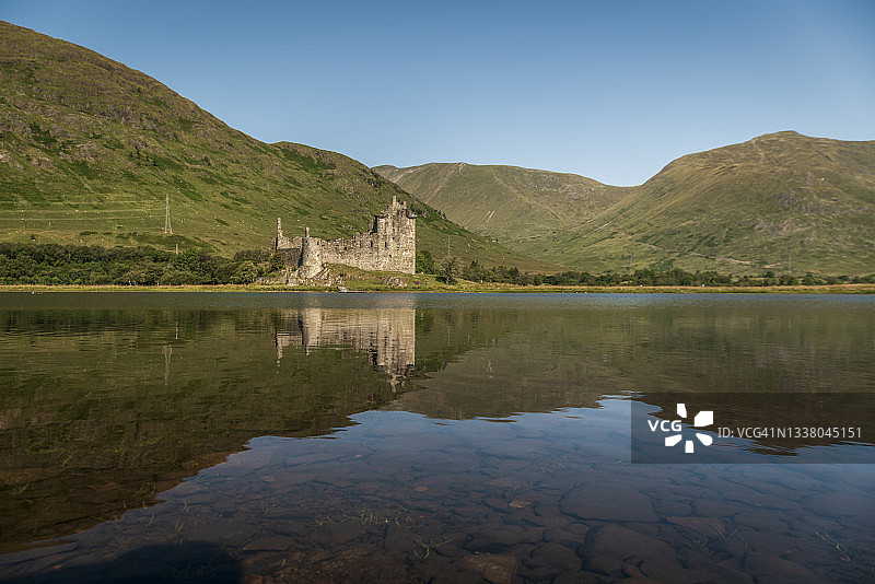 苏格兰基尔丘恩城堡图片素材