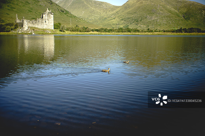 苏格兰基尔丘恩城堡图片素材