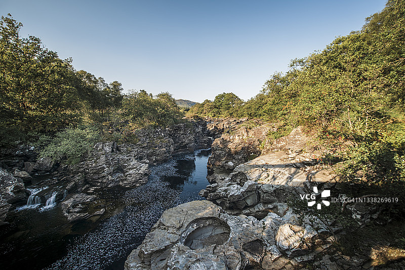 奥奇峡谷的奥奇河图片素材