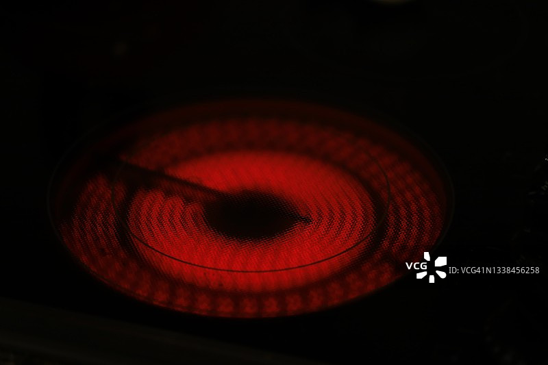 电炉上的炉顶燃烧器图片素材