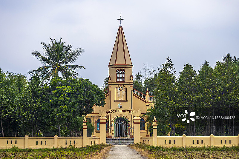 越南承天顺化省清田教区图片素材