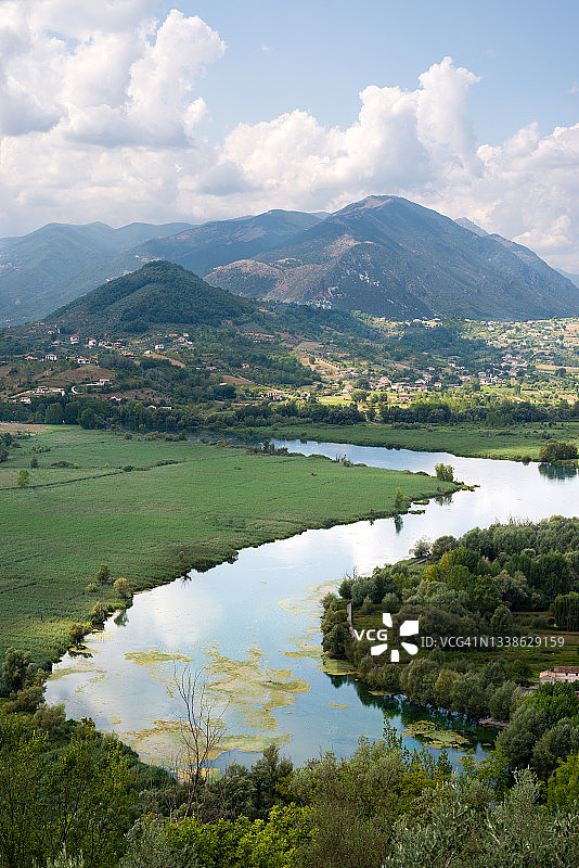 波斯塔菲布雷诺湖图片素材