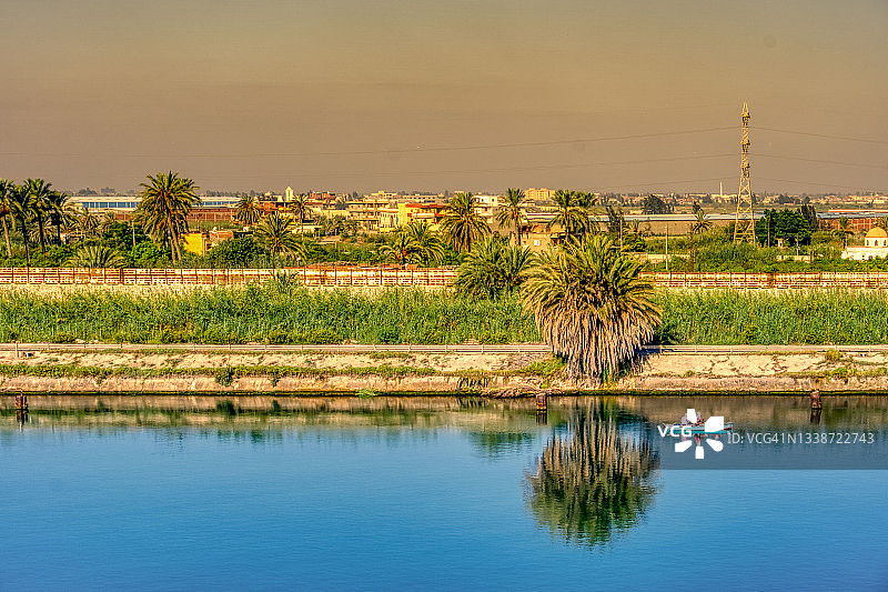 苏伊士运河图片素材