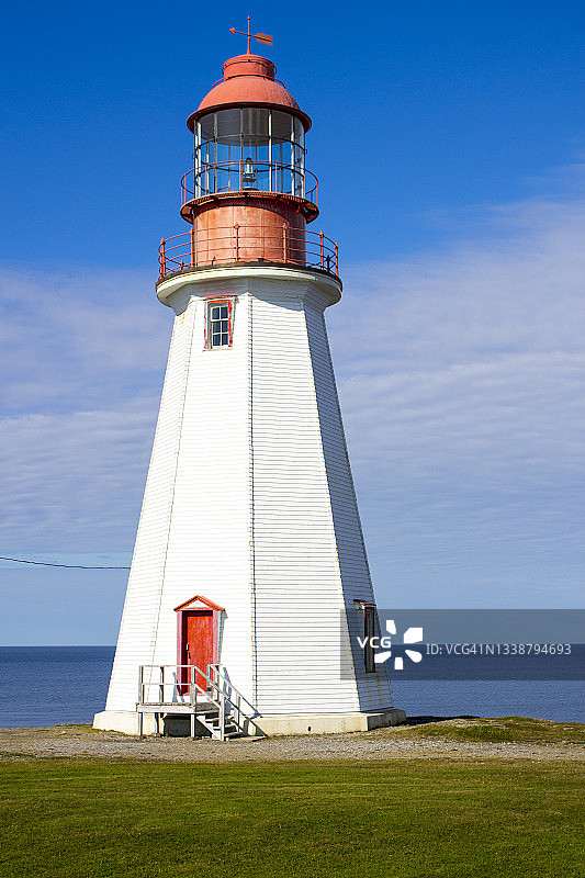 纽芬兰的里奇角灯塔图片素材