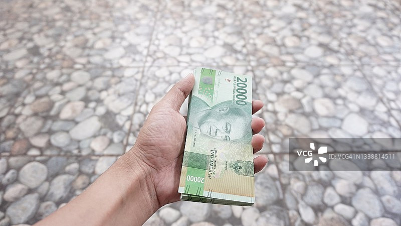 印度尼西亚货币或纸币图片素材