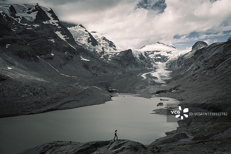 冰川遗迹图片素材